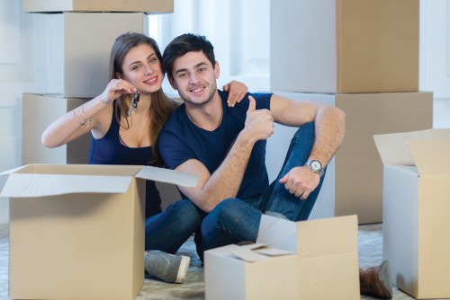Local house removal team planning a move in Kennington