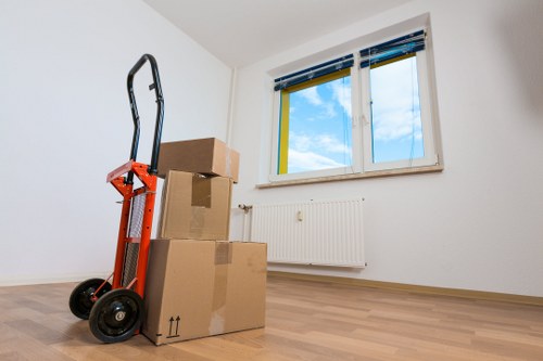 PCI compliant removal van payment security in Kennington