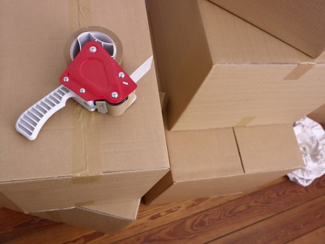 Local home moving with a removal van