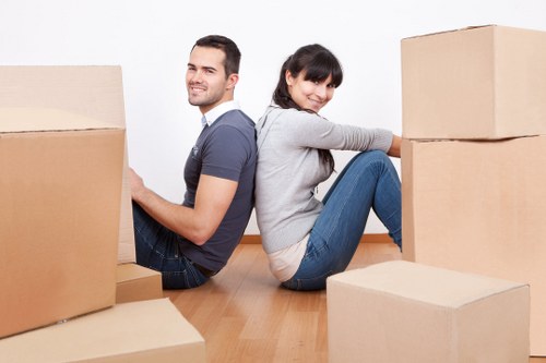 Removal truck available for office and commercial moves in Kennington