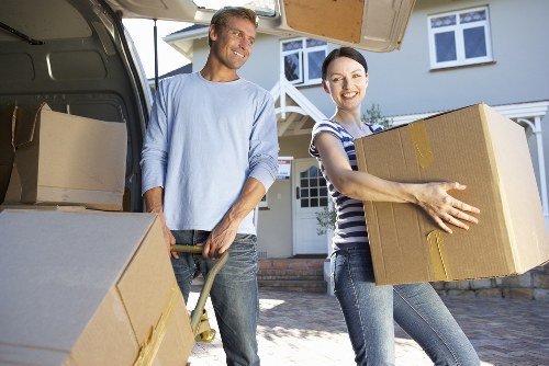Checklist and packed boxes ready for a Kennington same-day move